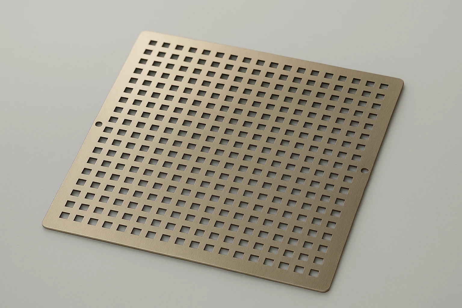 炎口板（SUS304-CSP・板厚0.5mm）のエッチング加工事例